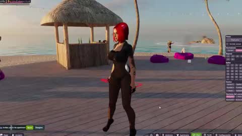 Snapshot of latina_french chatting on October 31, 2025, 6:09 pm leidy online show from October 31, 2025, 6:09 pm