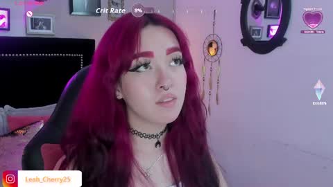 Snapshot of leah_cherry chatting on June 25, 2026, 5:12 am Leah online show from June 25, 2026, 5:12 am