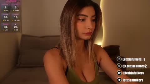 Snapshot of letiziafulkers1 chatting on July 2, 2026, 3:40 pm Letizia Fulkers online show from July 2, 2026, 3:40 pm