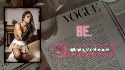 INSTA leylasteel model         online show from March 20, 2026, 1:05 pm