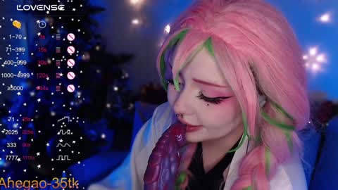 Snapshot of lina_diva chatting on December 18, 2024, 6:46 pm Hey im Lina Ur cosplay waifu online show from December 18, 2024, 6:46 pm