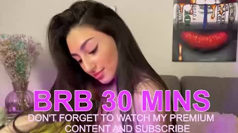 Lina Robbins  online show from March 9, 2025, 12:10 am