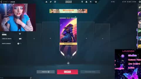 Snapshot of linddamortt chatting on January 18, 2026, 8:45 pm CatalinaANIDEA online show from January 18, 2026, 8:45 pm