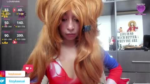 Snapshot of lizzy_kawuaii chatting on April 21, 2026, 2:01 pm lizzy online show from April 21, 2026, 2:01 pm