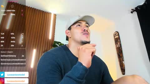 LUCA SANTOS online show from March 27, 2026, 8:26 am