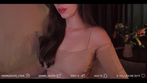 Snapshot of mamiemeow chatting on July 8, 2026, 1:59 pm Your Miss Alice online show from July 8, 2026, 1:59 pm