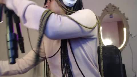 Snapshot of marceline_abadeer00 chatting on January 28, 2025, 12:36 am Michell Dayan online show from January 28, 2025, 12:36 am