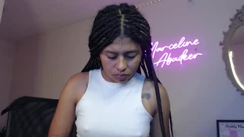 Snapshot of marceline_abadeer00 chatting on January 28, 2025, 7:10 pm Michell Dayan online show from January 28, 2025, 7:10 pm