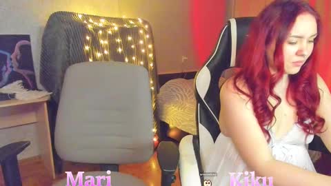 Snapshot of mari_kiku chatting on February 16, 2025, 8:22 pm Kiku and Marii - online show from February 16, 2025, 8:22 pm