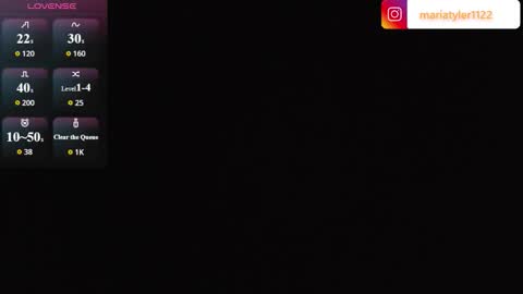 Maria Tyler online show from March 8, 2026, 2:04 am