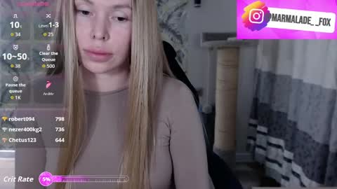 Snapshot of marmalade_fox chatting on April 1, 2026, 4:59 pm Marmalade Fox online show from April 1, 2026, 4:59 pm