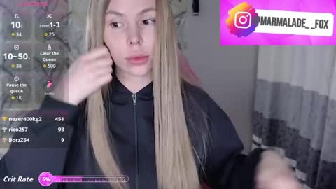 Snapshot of marmalade_fox chatting on April 12, 2026, 5:29 pm Marmalade Fox online show from April 12, 2026, 5:29 pm