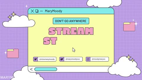 Mary Moody online show from March 29, 2026, 11:27 pm