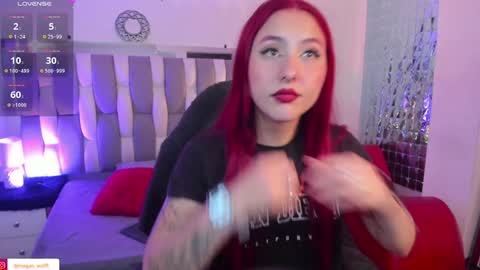 Snapshot of megan_wolf_1 chatting on February 6, 2025, 4:42 am  Megan  Online 1200am To 600 am Colombian time online show from February 6, 2025, 4:42 am