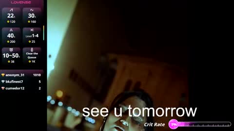 Megan online show from February 10, 2026, 9:19 pm