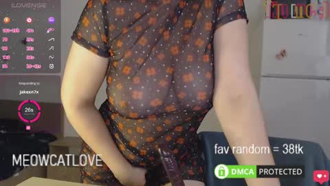 meowcatlove online show from January 25, 2025, 8:00 pm