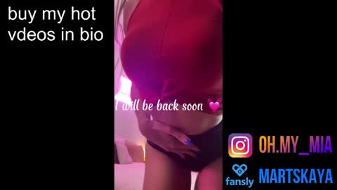 Mia Martskaya online show from October 18, 2025, 9:54 am