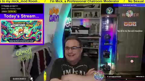 Professional Moderator  Mick Mickey online show from June 10, 2026, 6:07 pm