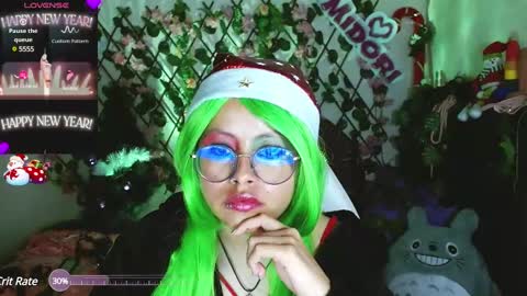 Midori 7u7 online show from January 3, 2025, 11:01 pm