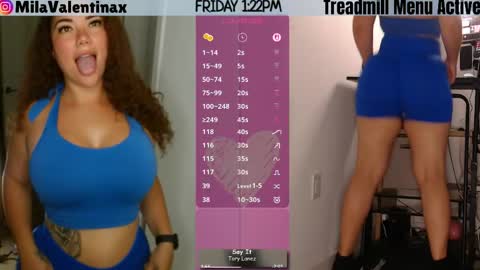 Snapshot of milavalentinax chatting on May 29, 2026, 5:22 pm Mila Valentina online show from May 29, 2026, 5:22 pm