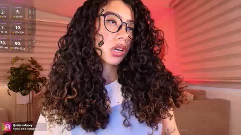 Snapshot of miss_sidney chatting on March 16, 2026, 12:42 pm Amy Olivera online show from March 16, 2026, 12:42 pm