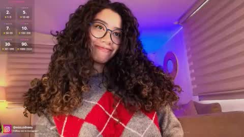 Snapshot of miss_sidney chatting on March 19, 2026, 1:04 pm Amy Olivera online show from March 19, 2026, 1:04 pm
