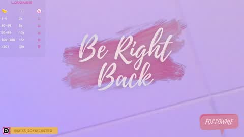 Snapshot of miss_sofiaa_ chatting on January 16, 2025, 11:37 am Sofia Castro online show from January 16, 2025, 11:37 am