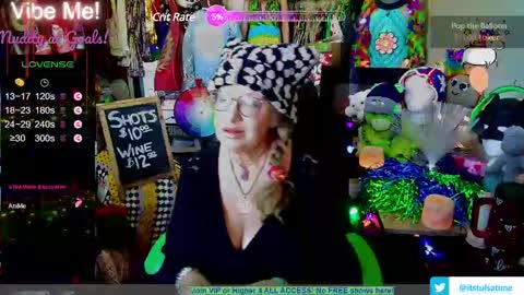 Snapshot of miss_tulsa chatting on January 28, 2025, 5:35 pm Tulsa Mae aka Mz. Pahkah online show from January 28, 2025, 5:35 pm