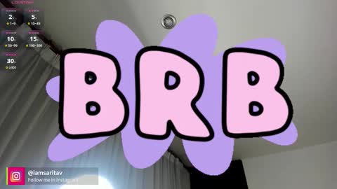 Snapshot of missbrasil_ chatting on February 5, 2026, 11:48 am Sara Vanegas online show from February 5, 2026, 11:48 am