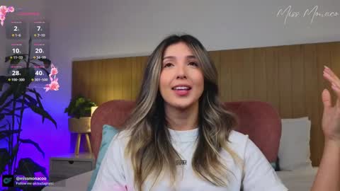 Snapshot of missmonaco chatting on January 18, 2025, 12:02 am Emma Rivera online show from January 18, 2025, 12:02 am