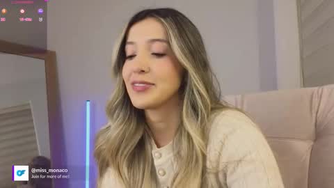 Snapshot of missmonaco chatting on October 9, 2025, 3:37 am Emma Rivera online show from October 9, 2025, 3:37 am