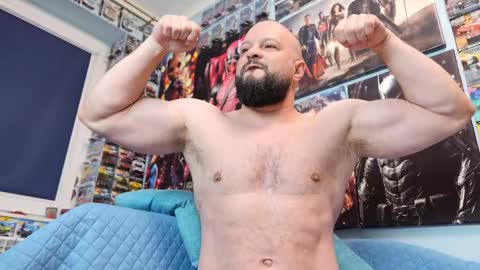 Snapshot of muscular_bear chatting on March 19, 2026, 7:01 am Chris online show from March 19, 2026, 7:01 am