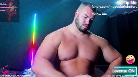 Snapshot of muscularjohnforu chatting on September 20, 2025, 11:55 am click icon for peach online show from September 20, 2025, 11:55 am