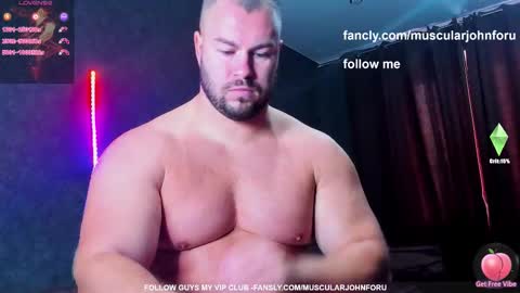 Snapshot of muscularjohnforu chatting on October 1, 2025, 7:25 am click icon for peach online show from October 1, 2025, 7:25 am