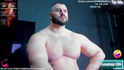 Snapshot of muscularjohnforu chatting on March 15, 2026, 8:42 am click icon for peach online show from March 15, 2026, 8:42 am