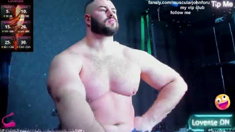 Snapshot of muscularjohnforu chatting on March 22, 2026, 7:45 am click icon for peach online show from March 22, 2026, 7:45 am