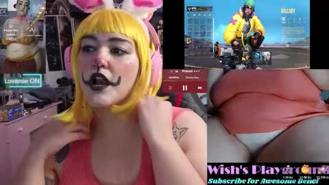 Snapshot of nevermakeawish chatting on October 27, 2025, 1:37 pm Wishs Playground online show from October 27, 2025, 1:37 pm