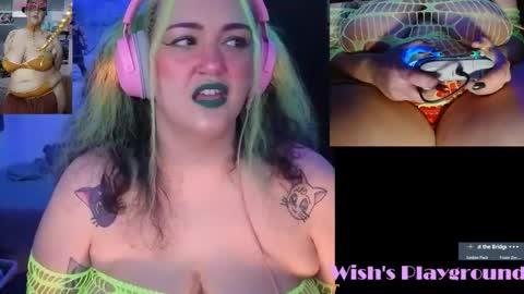 Snapshot of nevermakeawish chatting on December 17, 2025, 9:04 am Wishs Playground online show from December 17, 2025, 9:04 am
