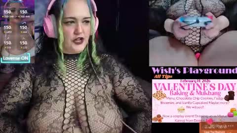 Snapshot of nevermakeawish chatting on February 7, 2026, 5:38 pm Wishs Playground online show from February 7, 2026, 5:38 pm