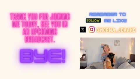 Norma Jeaane online show from January 9, 2025, 12:35 am