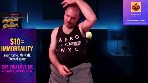 Obsidian stallion online show from October 19, 2025, 6:30 pm