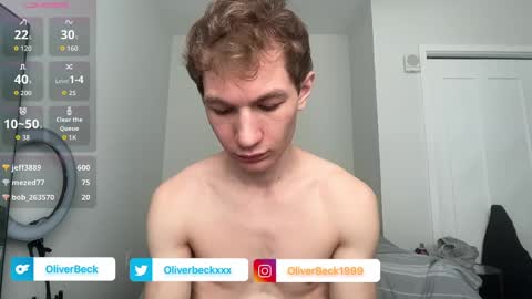 Oliver Beck online show from March 25, 2026, 6:47 pm