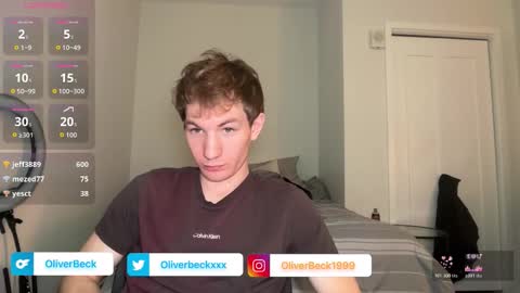 Oliver Beck online show from March 26, 2026, 8:03 pm