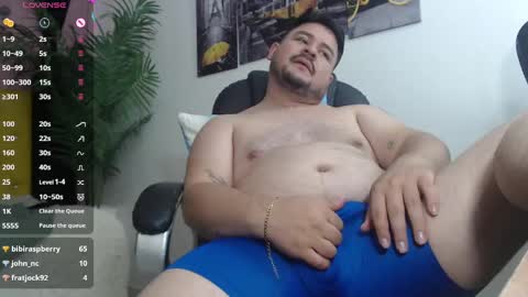 Snapshot of oso_gael chatting on February 12, 2025, 8:40 pm Bear Gael online show from February 12, 2025, 8:40 pm