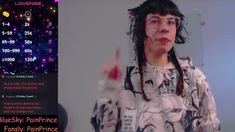 Snapshot of pain_prince chatting on February 20, 2025, 2:46 pm Pain Prince online show from February 20, 2025, 2:46 pm