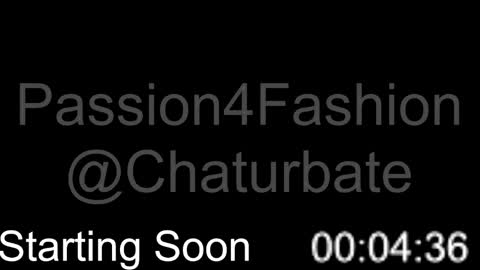 Passion4Fashion online show from March 1, 2025, 7:26 pm