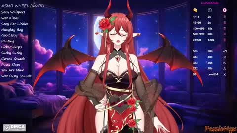 Succubus Nyx online show from December 5, 2024, 2:42 am