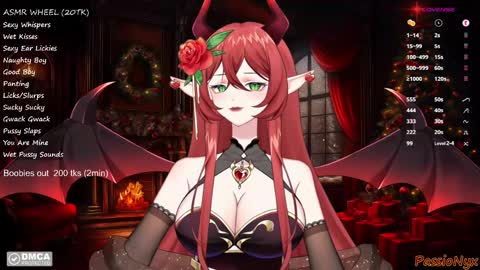Succubus Nyx online show from December 20, 2024, 2:41 am