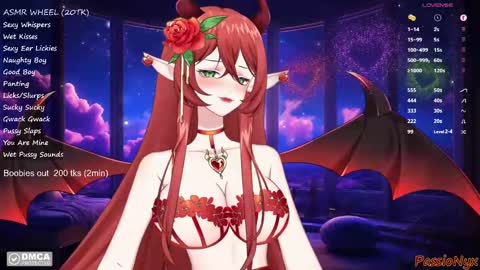 Succubus Nyx online show from January 4, 2025, 5:05 am