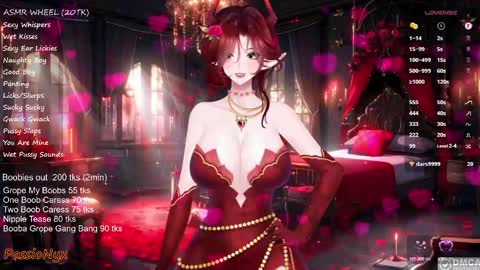 Succubus Nyx online show from February 16, 2025, 3:47 am